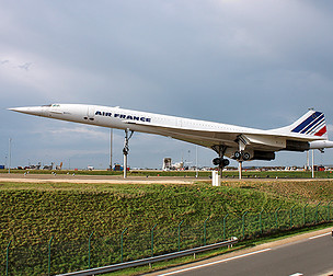 O Concorde em Roissy