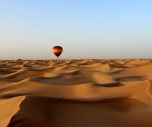  Voo de balão em Dubai