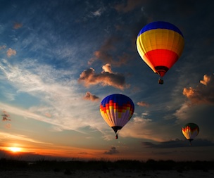 Enjoy a Hot Air Balloon Ride